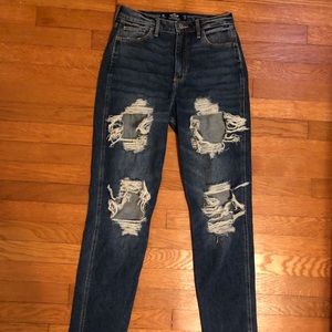 ultra high rise mom jeans